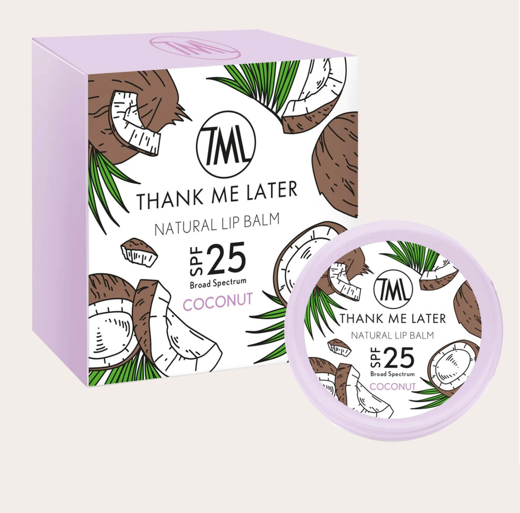 Coconut lip balm